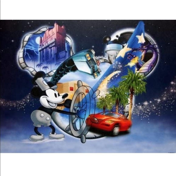 4 park collector set- Disney World ART - Picture 4 of 7